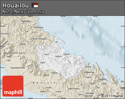 Classic Style Map of Houaïlou