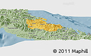 Savanna Style Panoramic Map of Houaïlou