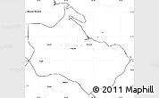 Blank Simple Map of Houaïlou