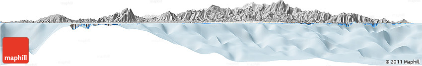 Gray Horizon Map of Pouébo Gray Horizon Map of Pouébo