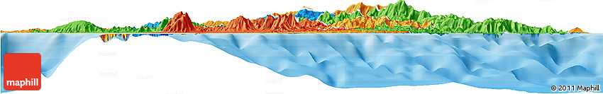 Political Horizon Map of Pouébo