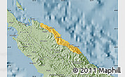 Savanna Style Map of Pouébo