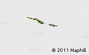 Satellite Panoramic Map of Pouébo, cropped outside