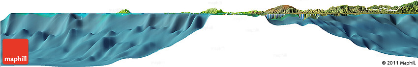 Physical Horizon Map of Poum, satellite outside