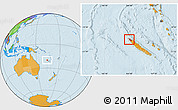 Political Location Map of Poum