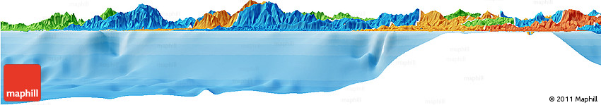 Political Horizon Map of Bourail