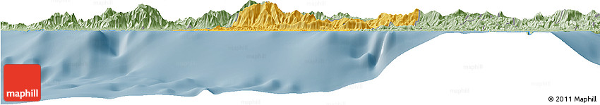Savanna Style Horizon Map of Bourail