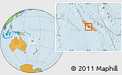 Political Location Map of Bourail