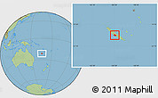 Savanna Style Location Map of Bourail