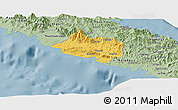 Savanna Style Panoramic Map of Bourail
