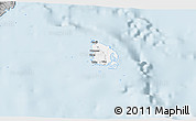 Gray 3D Map of l'Île des Pins