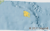 Savanna Style 3D Map of l'Île des Pins