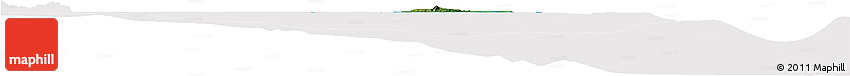 Satellite Horizon Map of L'Île Des Pins, cropped outside