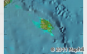 Satellite Map of l'Île des Pins