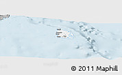 Gray Panoramic Map of l'Île des Pins