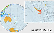 Political Location Map of Nouméa