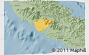 Savanna Style 3D Map of Poya (south part)