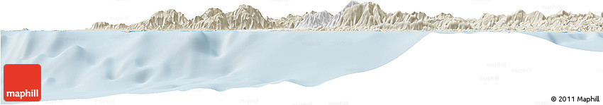 Classic Style Horizon Map of Poya (south Part) Classic Style Horizon Map of Poya (south Part)