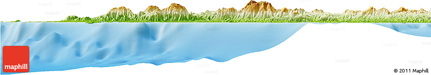 Physical Horizon Map of Poya (south Part)
