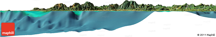 Satellite Horizon Map of Poya (south Part) Satellite Horizon Map of Poya (south Part)