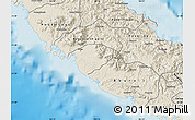 Shaded Relief Map of Poya (south part)