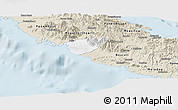 Classic Style Panoramic Map of Poya (south part)