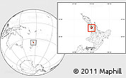 Blank Location Map of Franklin