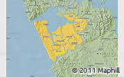 Savanna Style Map of Franklin