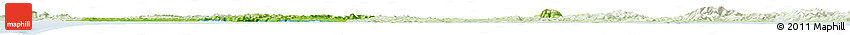 Physical Horizon Map of Auckland, lighten