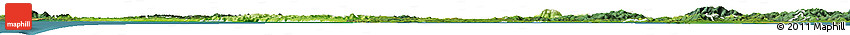 Physical Horizon Map of Auckland, satellite outside