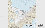 Classic Style Map of Bay of Plenty