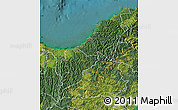 Satellite Map of Opotiki