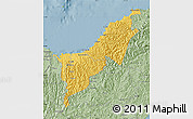 Savanna Style Map of Opotiki