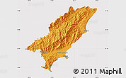 Political Map of Kaikoura, cropped outside