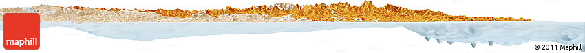 Political Horizon Map of Gisborne, lighten