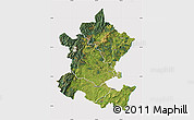 Satellite Map of Hastings, cropped outside