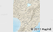 Shaded Relief 3D Map of Manawatu-Wanganui