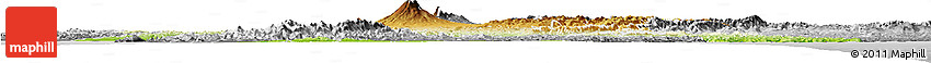 Physical Horizon Map of Manawatu-Wanganui, desaturated Physical Horizon Map of Manawatu-Wanganui, desaturated