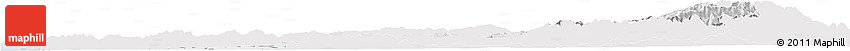 Silver Style Horizon Map of Manawatu, single color outside Silver Style Horizon Map of Manawatu, single color outside