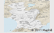 Classic Style Panoramic Map of Manawatu-Wanganui