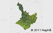 Satellite Map of Wanganui, cropped outside
