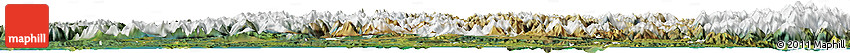 Satellite Horizon Map of Nelson