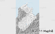 Gray 3D Map of Tasman