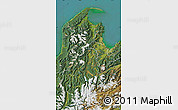 Satellite Map of Tasman