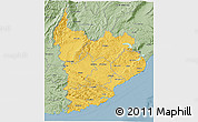 Savanna Style 3D Map of Clutha