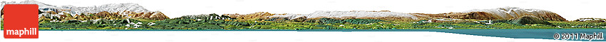 Satellite Horizon Map of Clutha