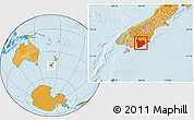 Political Location Map of Clutha