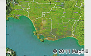 Satellite Map of Invercargill