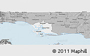 Gray Panoramic Map of Invercargill