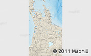 Shaded Relief Map of Waikato